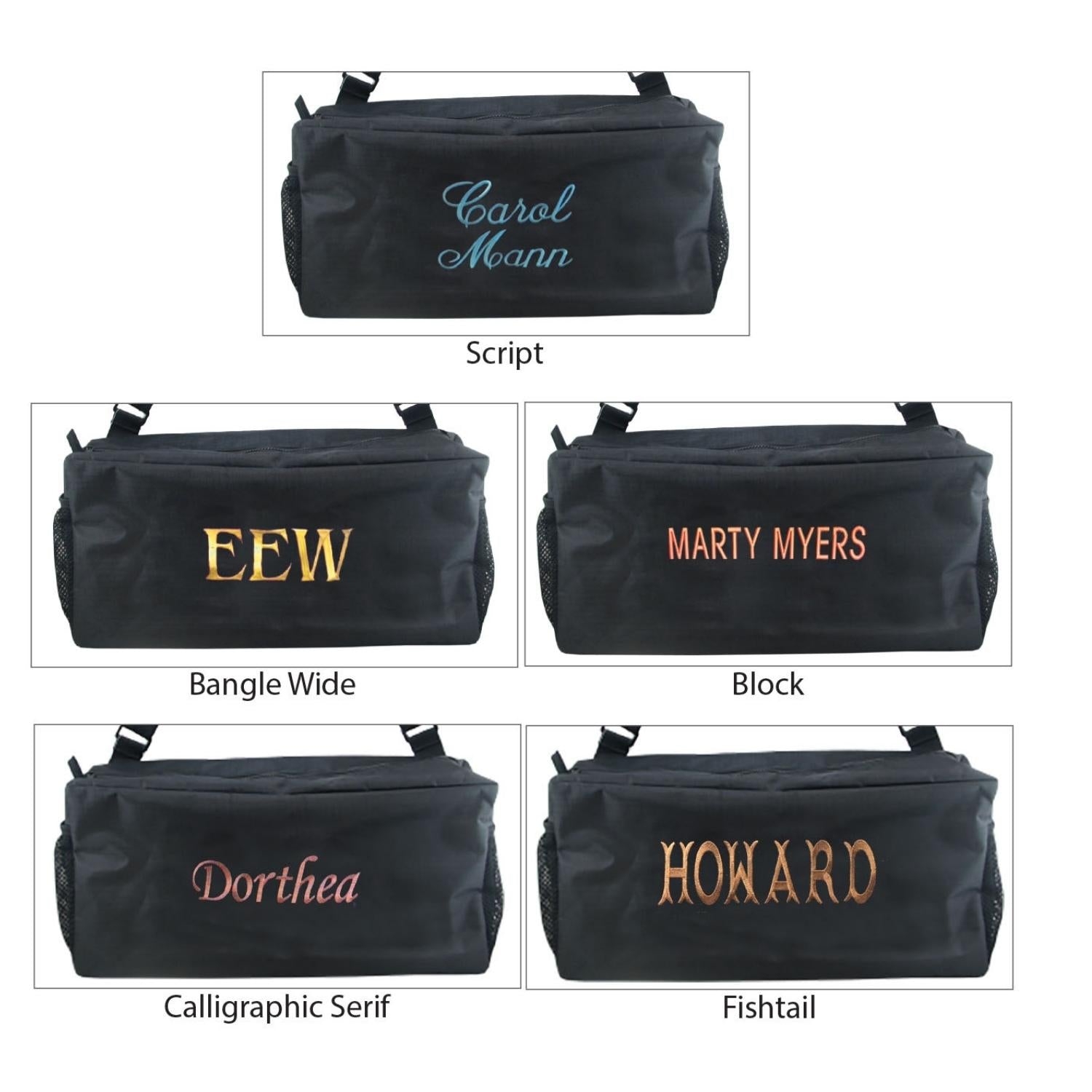 Personal Golf Tote - Various Designs with Custom Embroidery